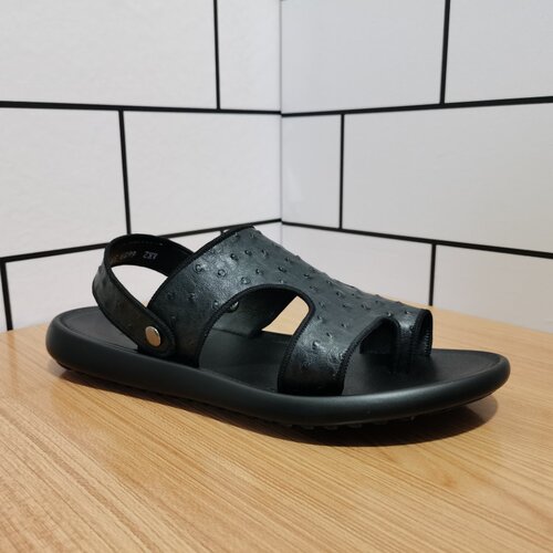 外贸真皮断码男鞋夏季沙滩凉鞋