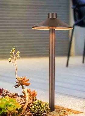 TRIAC可控硅蘑菇地插灯民宿露台地灯户外防水极简草坪灯草地花园