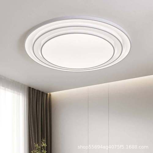 led客厅圆灯2025年新款智能1米大圆灯现代简约家用卧室吸顶灯批发