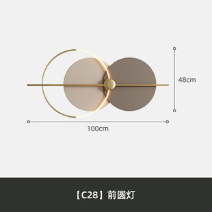 饰壁灯客厅挂画玄迷 卧室壁灯床头壁灯简约现代一对现代简约轻奢装