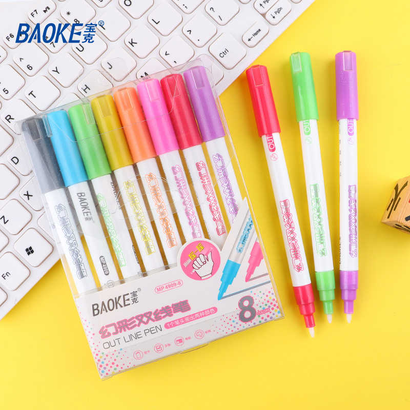 8色卡装 12色套装便于划重点