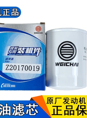 适用wb202g潍柴机油滤芯Z20070019C轻卡扬柴1000395855a虎v原厂