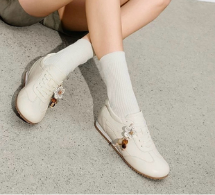 阿甘鞋 复古德训鞋 小白鞋 运动休闲鞋 子J2502AM6 商场同款 女鞋 26新款