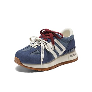 商场同款透气网面阿甘鞋女2025秋新款撞色厚底增高休闲鞋B2813CM5