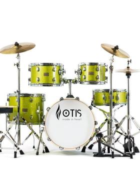 OTIS架子鼓 DO-B06专业儿童果绿色