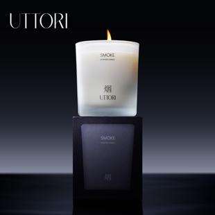 UTTORI五朵里香氛蜡烛150g 桂梅烟鸭屎香 香薰香熏家居室内送礼