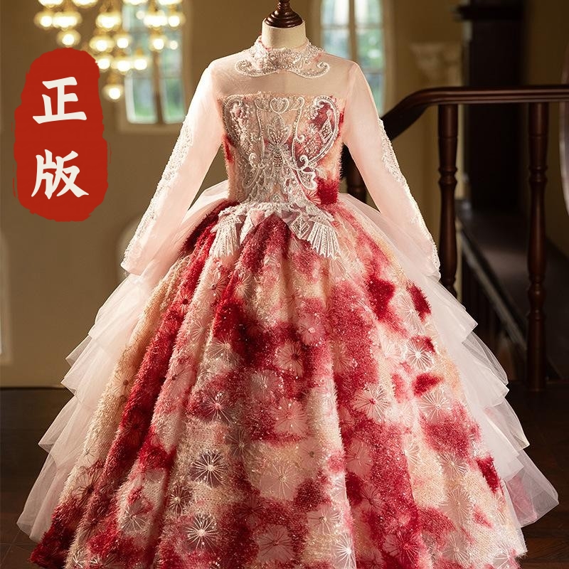 女童礼服公主裙高级感连衣裙轻奢