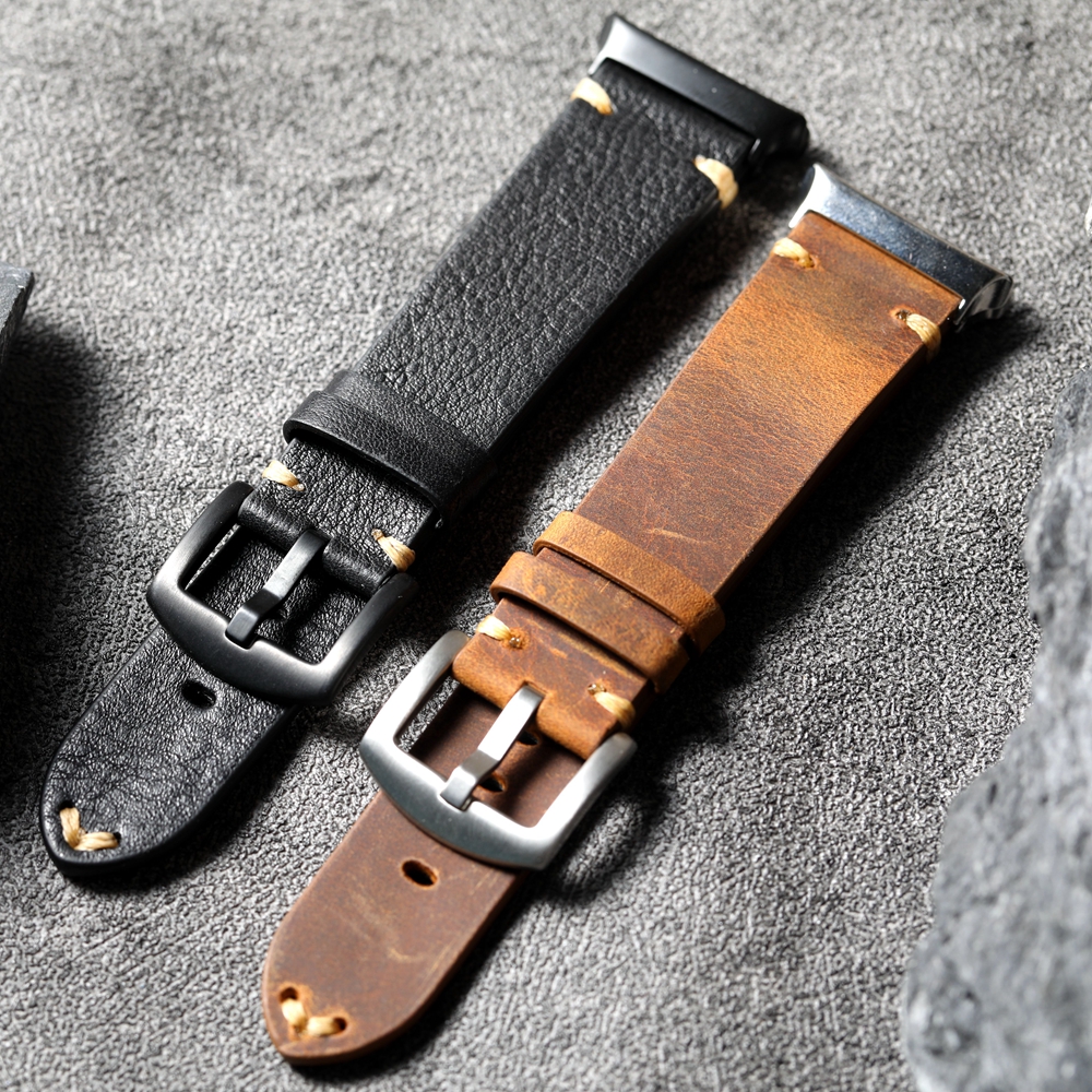 高端真皮表带适配华为D2牛皮