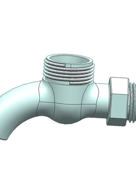 水龙头注射模设计19255-2+三维、二维图11张+文档