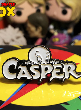 Casper鬼马小精灵卡通胸针徽章