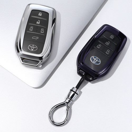高端丰田汽车钥匙壳软胶高级感