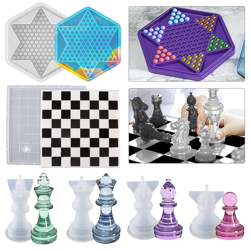22款滴胶模具中国象棋国际象棋塔