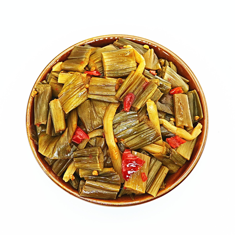 新鲜广西横县酸辣特产泡菜芋苗