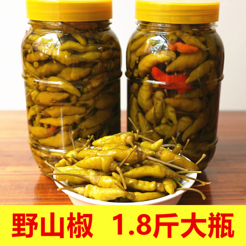 广西野山椒900克酸辣甜香