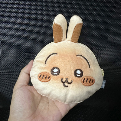 自嘲熊乌萨奇原单毛绒公仔零钱包