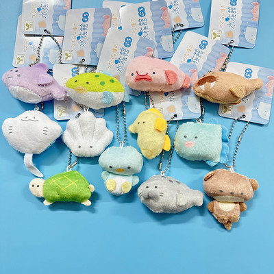 海洋生物海豹海龟毛绒公仔小挂件