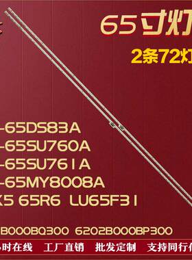 适用海尔LU65F31灯条6202B000BQ300 6202B000BP300 屏V650DJ4-KS6