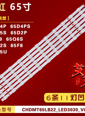 适用长虹65G78 65F9 65F8 65D4PS 65Q6S 65DP200 65D4P 65A4U灯条