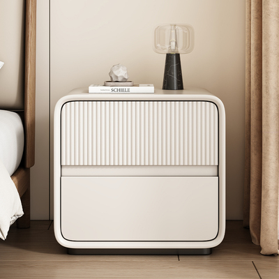 全实木钢琴烤漆床头柜