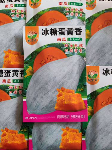 冰糖蛋黄香南瓜种子干甜香面贵族丑瓜