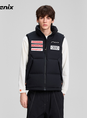 phenix菲尼克斯国家队保暖羽绒马甲男2025秋冬款立领鹅绒轻薄外套