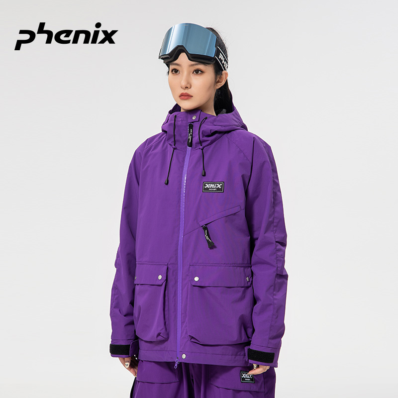 phenix菲尼克斯 X-NIX 男女款单板滑雪服宽松版户外防水保暖外套