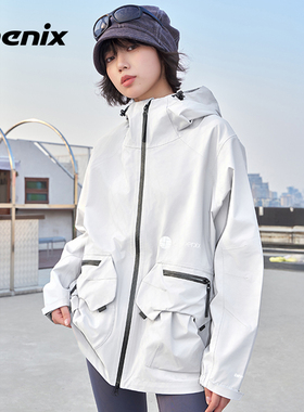 phenix菲尼克斯ALK硬壳冲锋衣男女透气防风防水户外休闲运动外套