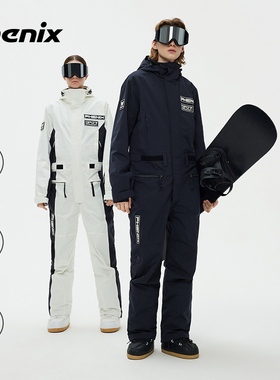 phenix菲尼克斯SP27连体滑雪服套装男女款专业单双板一体式宽松