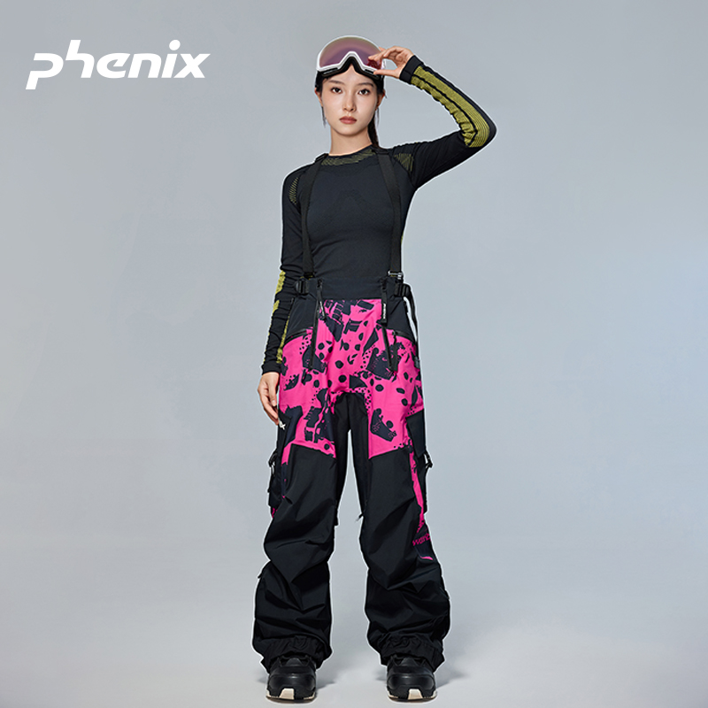 phenix男女款防水透湿滑雪裤