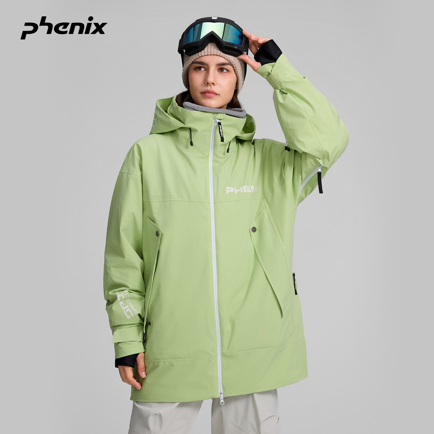 phenix菲尼克斯SP27滑雪服PRIMALLOFT加棉男女新款单双板衣2025