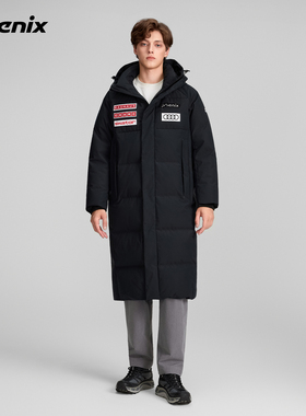 +phenix菲尼克斯户外中长款羽绒服男2025FW秋冬国家队80鹅绒外套