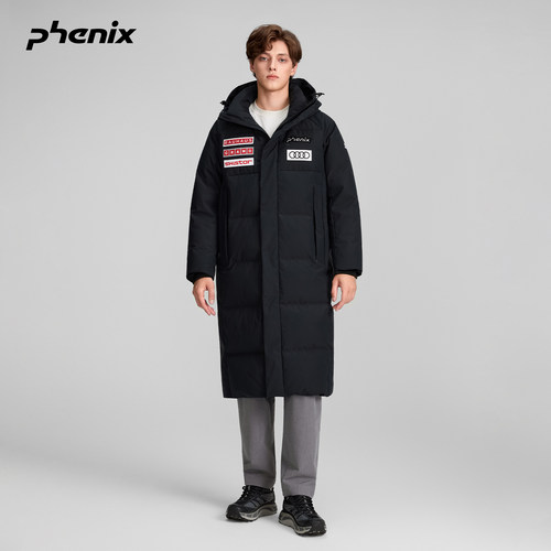 phenix户外抗水压长款鹅绒羽绒服