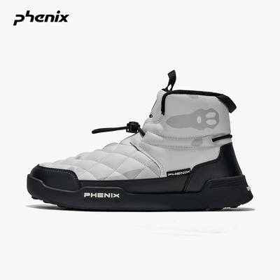 phenix户外高帮雪地靴加棉防水