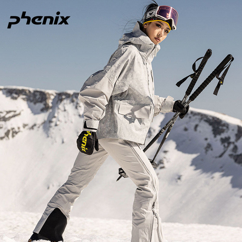 phenix菲尼克斯miss单双板滑雪服女套装2024新款防雨雪专业外套