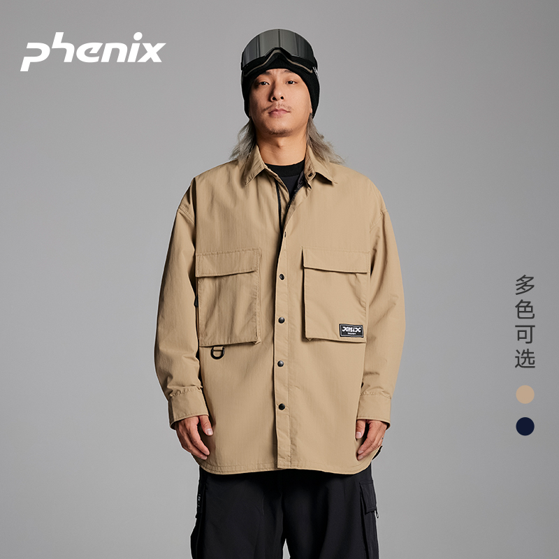 phenix菲尼克斯 X-NIX 男女款单板滑雪服宽松版防水教练夹克外套