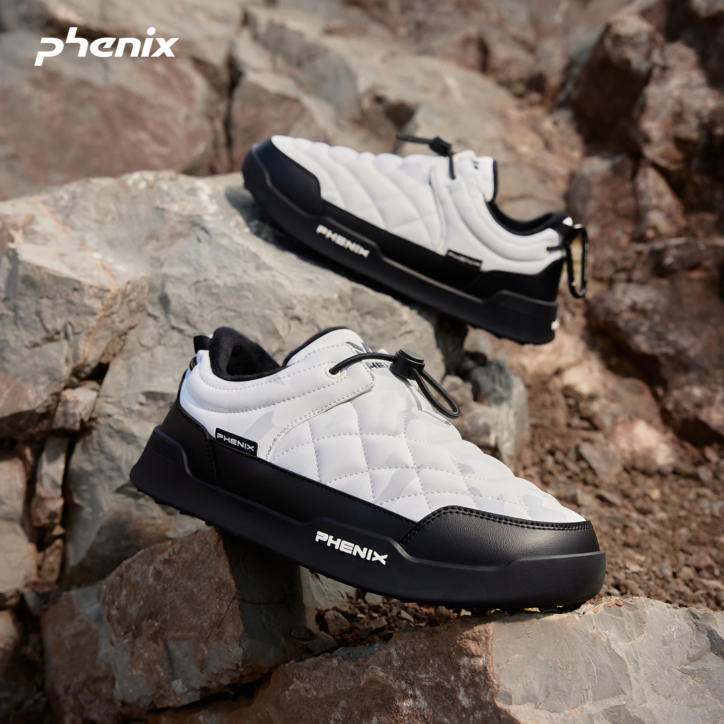 phenix户外加绒低帮抱抱雪地靴