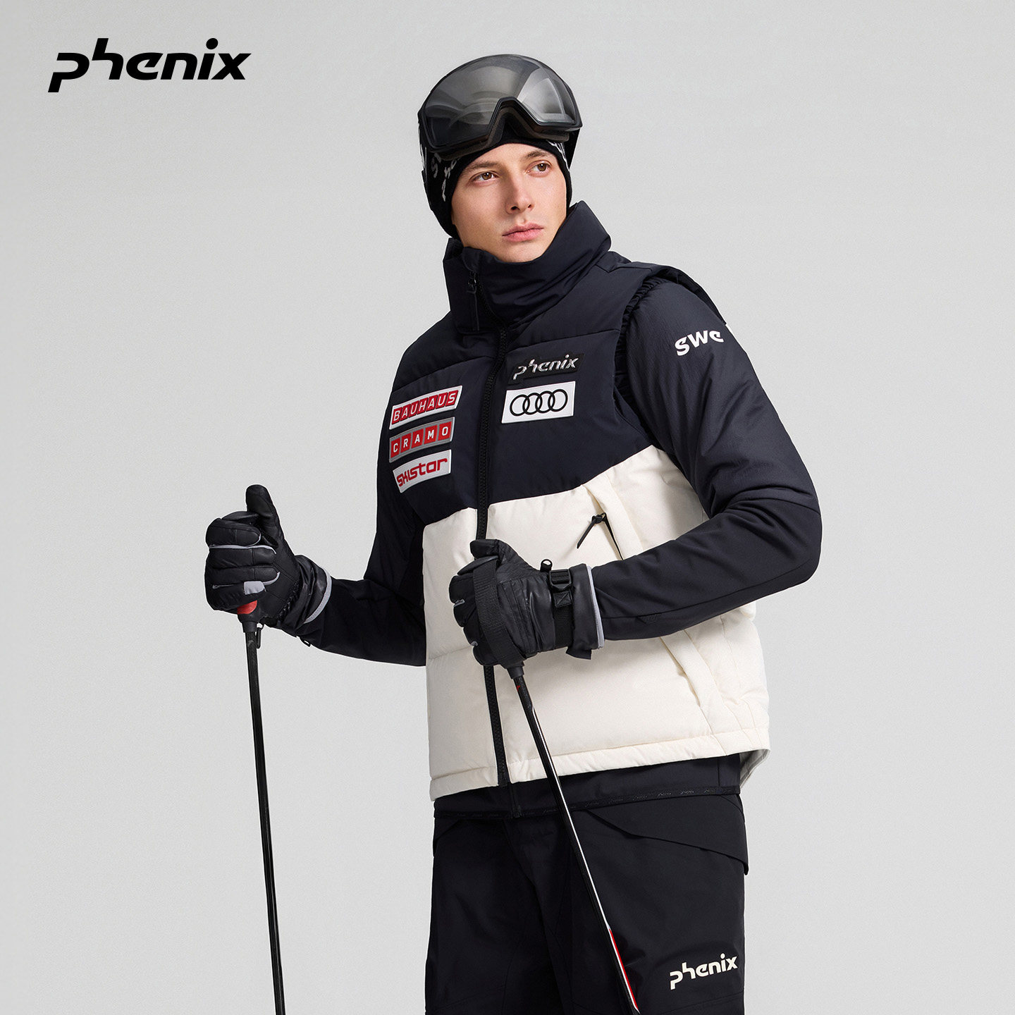 phenix菲尼克斯国家队户外羽绒马甲男女款2025防泼水加厚保暖外套,运动服/休闲服装,羽绒马甲,淘宝优惠券,粉丝福利购,淘宝优惠卷