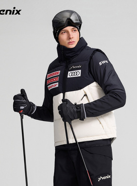 phenix菲尼克斯国家队户外羽绒马甲男女款2025防泼水加厚保暖外套
