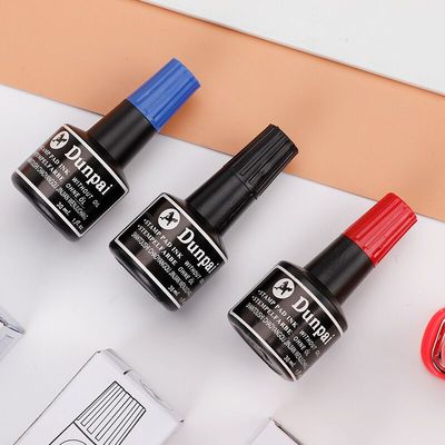 10包邮盾牌印泥油马牌文具印油