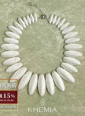 KHEMIA拉丝OVOID项链