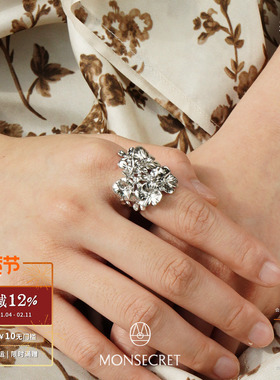 MONSECRET繁花开口戒指
