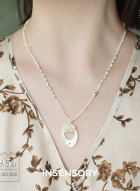 INSENSORY贝母串珠漫步项链