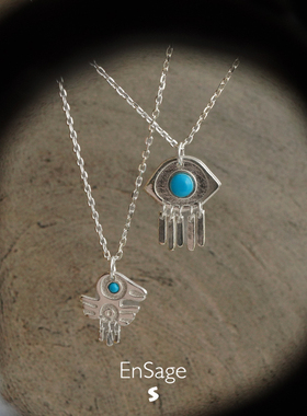 ENSAGE纯银吊坠项链设计师