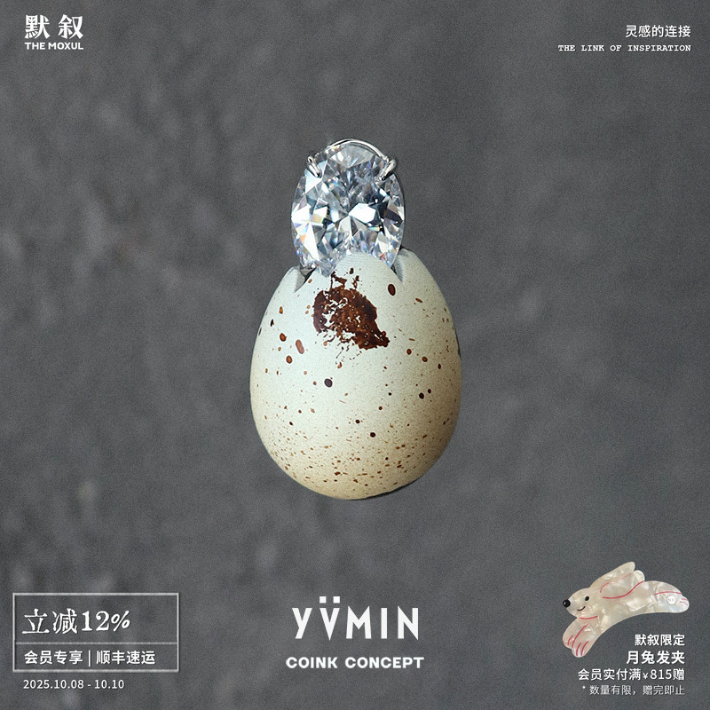 YVMIN尤目原创小众设计个性耳饰