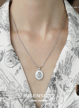INSENSORY云影白松项链