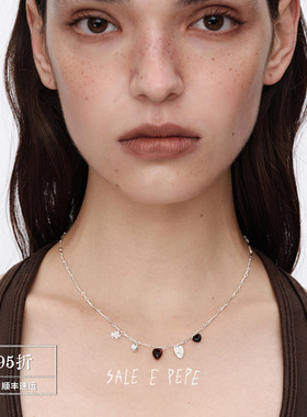 SALEEPEPE纯银心愿项链