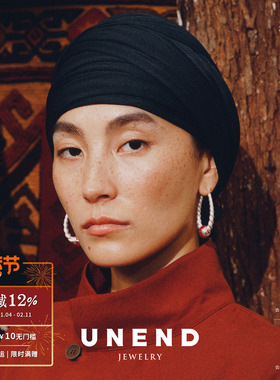 UNEND止续 光织Glow耳环 纯银原创设计红玛瑙耳坠银饰 默叙