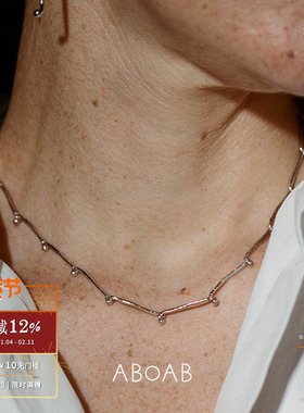 ABOAB男女通用Halo纯银项链