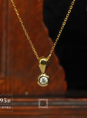 OTANO Forbidden Necklace 纯银小众原创设计师气质百搭高级项链