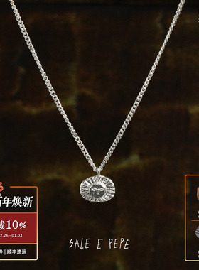 SALEEPEPE纯银小海神吊坠项链